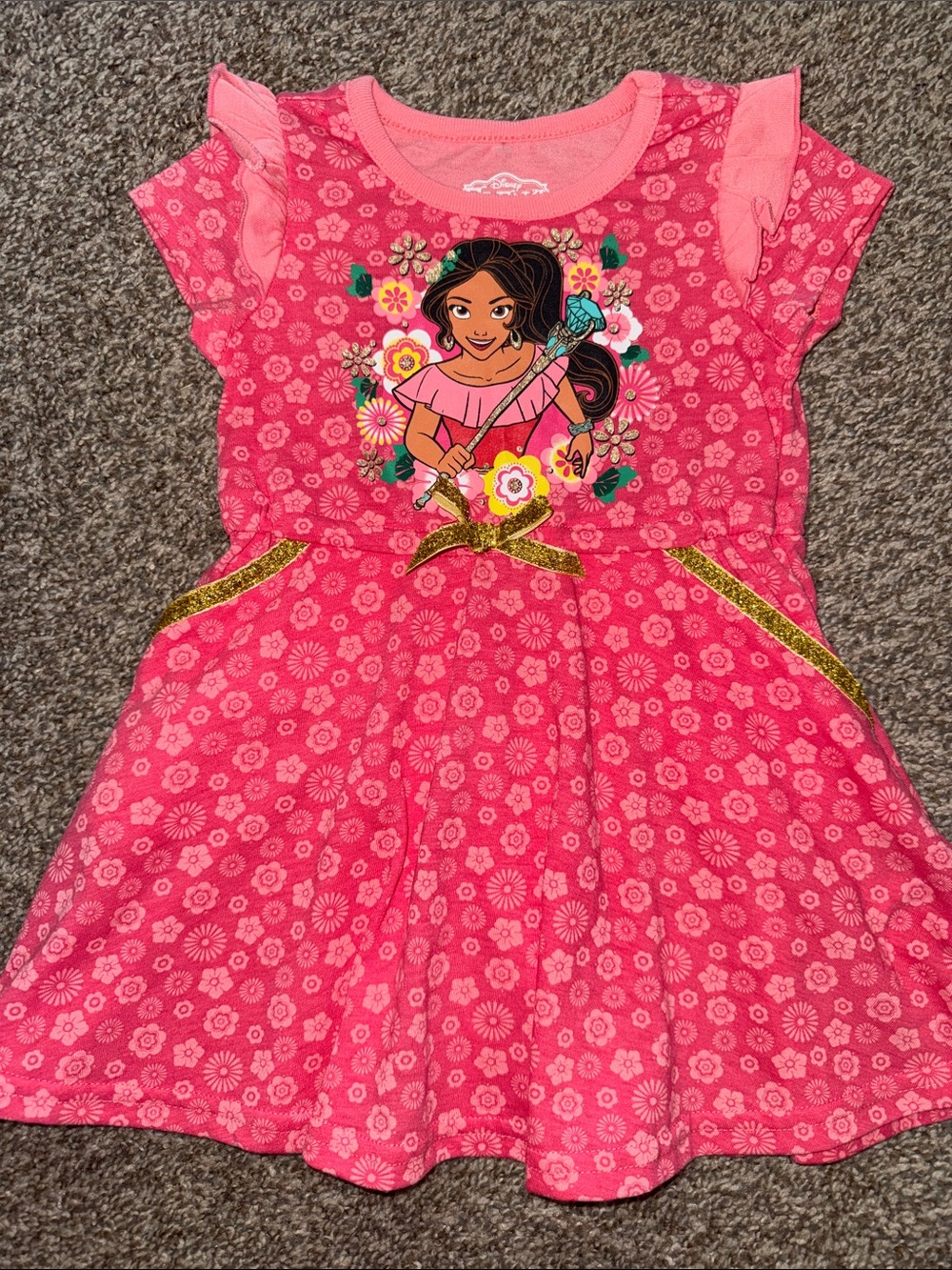 🛍 CUTE LITTLE GIRLS  DISNEY DRESS SIZE 2T 🛍